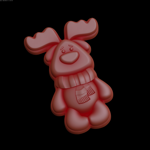 Relief Modello di stampa 3D .c4d .max .obj .3ds .fbx .stl .blend