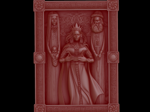 Relief Model Cetak 3D