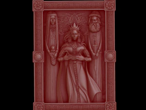 Relief 3D Print Model