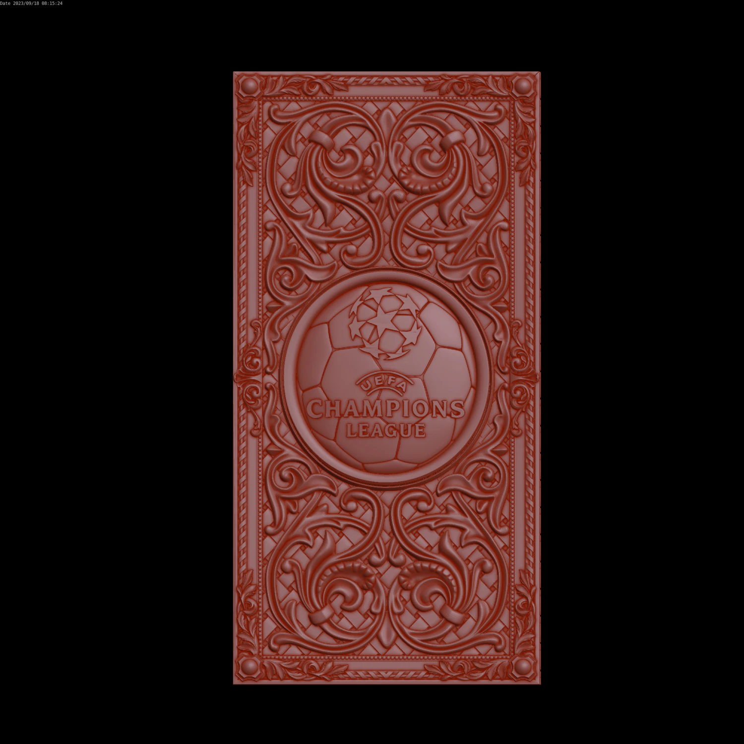 Relief 3D Print Model .c4d .max .obj .3ds .fbx .stl .blend 
