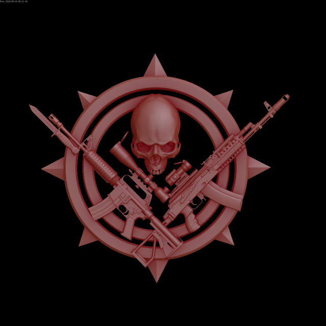 Relief 3D Принт Модель .c4d .max .obj .3ds .fbx .stl .blend 