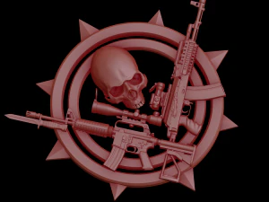 Relief 3D Print Model