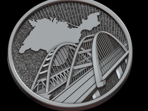 Relief 3D-printmodel