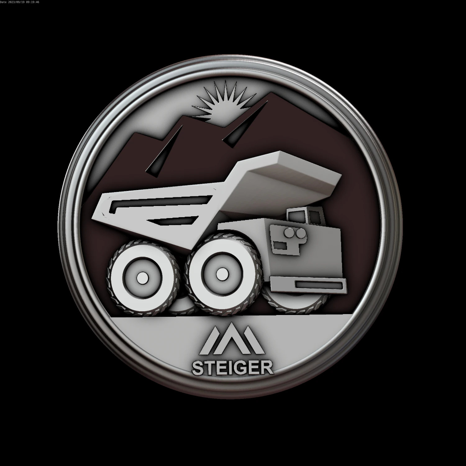 Relief 3D Print Model .c4d .max .obj .3ds .fbx .stl .blend 