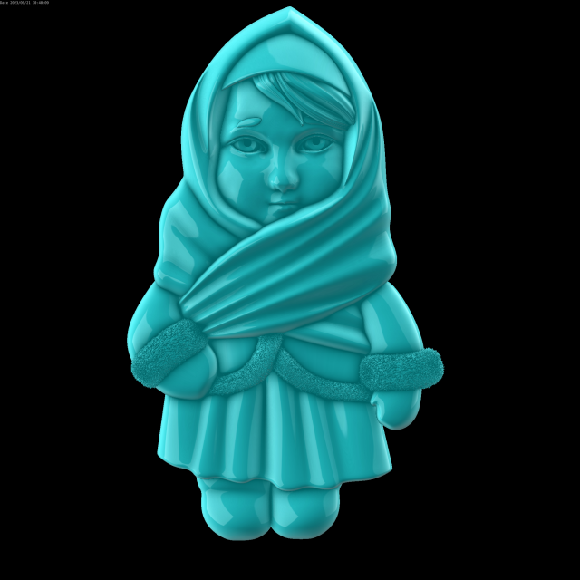 Relief Model Cetak 3D .c4d .max .obj .3ds .fbx .stl .blend
