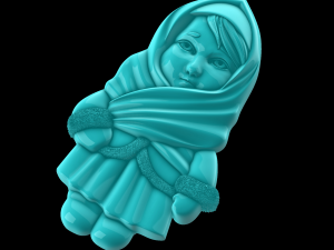 Relief Model Cetak 3D