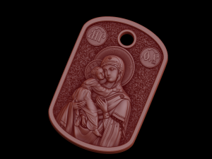 Relief 3D-printmodel