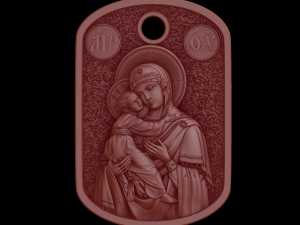 Relief 3D-printmodel