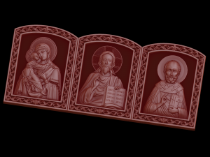 Relief Model Cetak 3D