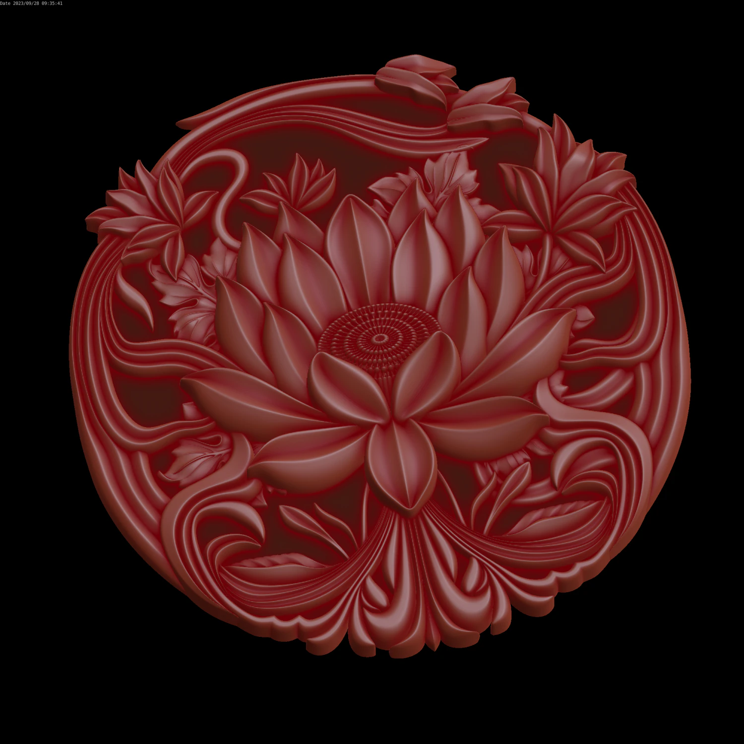 Relief 3D Print Model .c4d .max .obj .3ds .fbx .stl .blend 