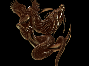 Relief 3D-Druckmodell