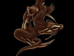 Relief 3D-Druckmodell