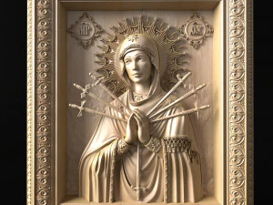 Relief 3D Print Model