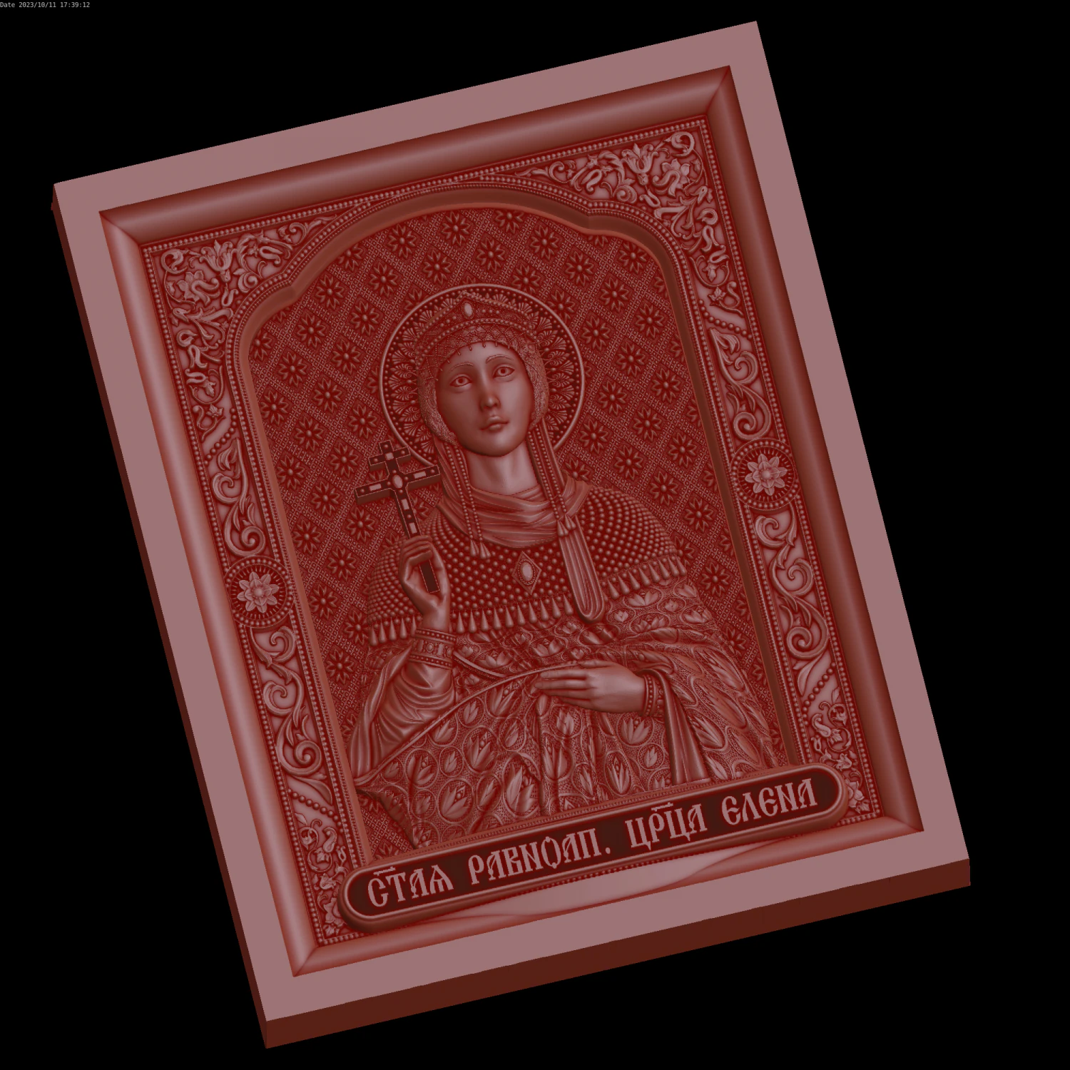 Relief 3D Print Model .c4d .max .obj .3ds .fbx .stl .blend 