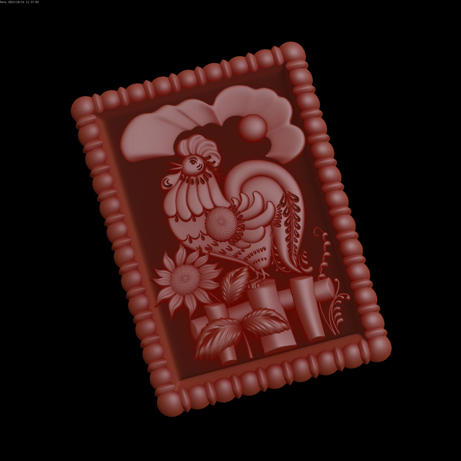 Relief 3D Print Model .c4d .max .obj .3ds .fbx .stl .blend