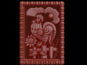 Relief 3Dプリントモデル