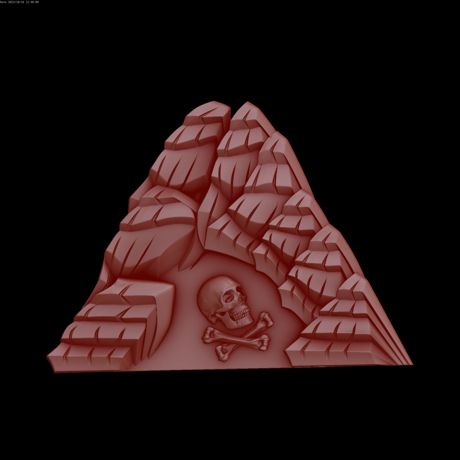 Relief 3D Print Model .c4d .max .obj .3ds .fbx .stl .blend 