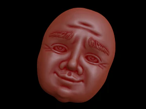 Relief 3D Print Model