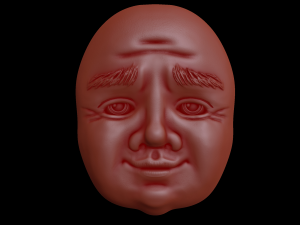 Relief 3D-Druckmodell
