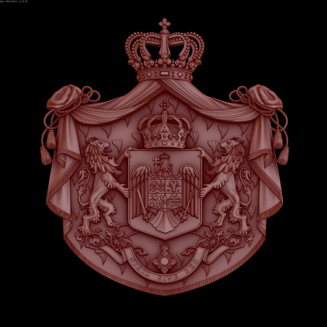 Relief 3D Print Model .c4d .max .obj .3ds .fbx .stl .blend 