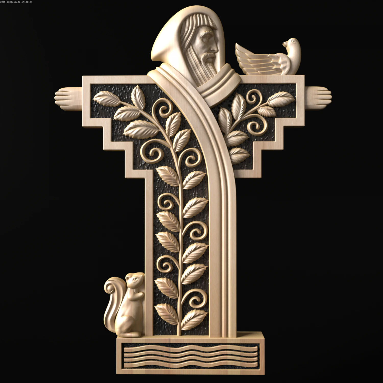 Relief 3D Print Model .c4d .max .obj .3ds .fbx .stl .blend 