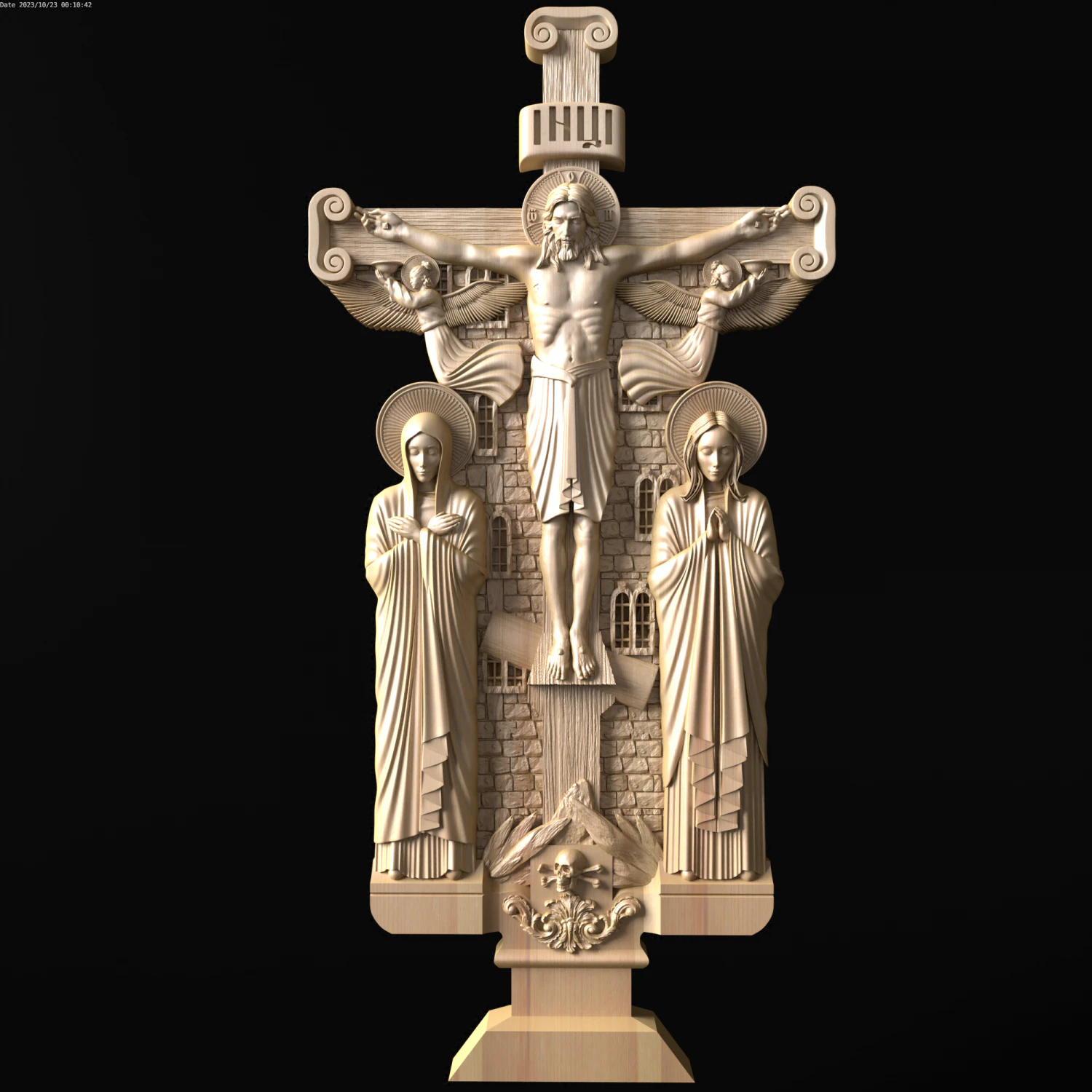 Relief 3D Print Model .c4d .max .obj .3ds .fbx .stl .blend 