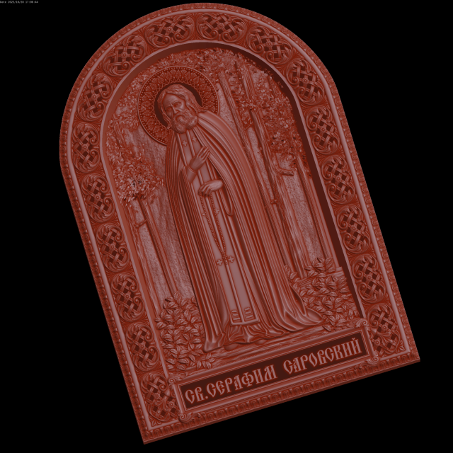 Relief Model do druku 3D .c4d .max .obj .3ds .fbx .stl .blend 