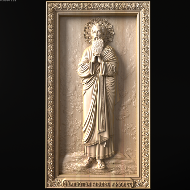 Relief Model do druku 3D .c4d .max .obj .3ds .fbx .stl .blend 