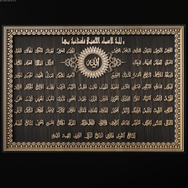 Relief 3D Print Model .c4d .max .obj .3ds .fbx .stl .blend 