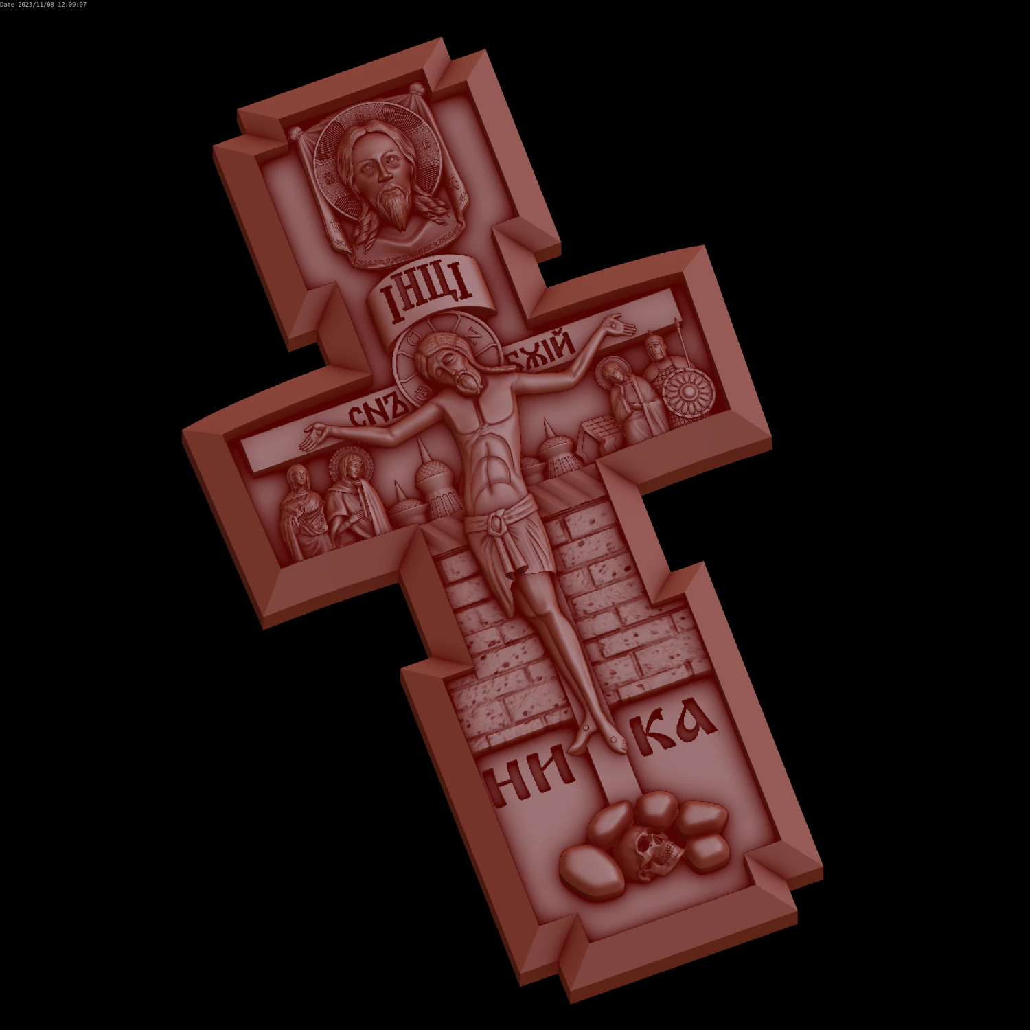 Relief 3D Print Model .c4d .max .obj .3ds .fbx .stl .blend 