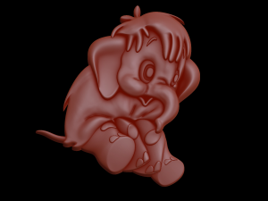 Relief 3Dプリントモデル