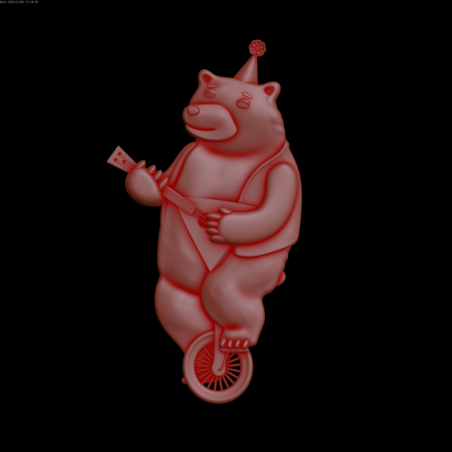 Relief 3Dプリントモデル .c4d .max .obj .3ds .fbx .stl .blend