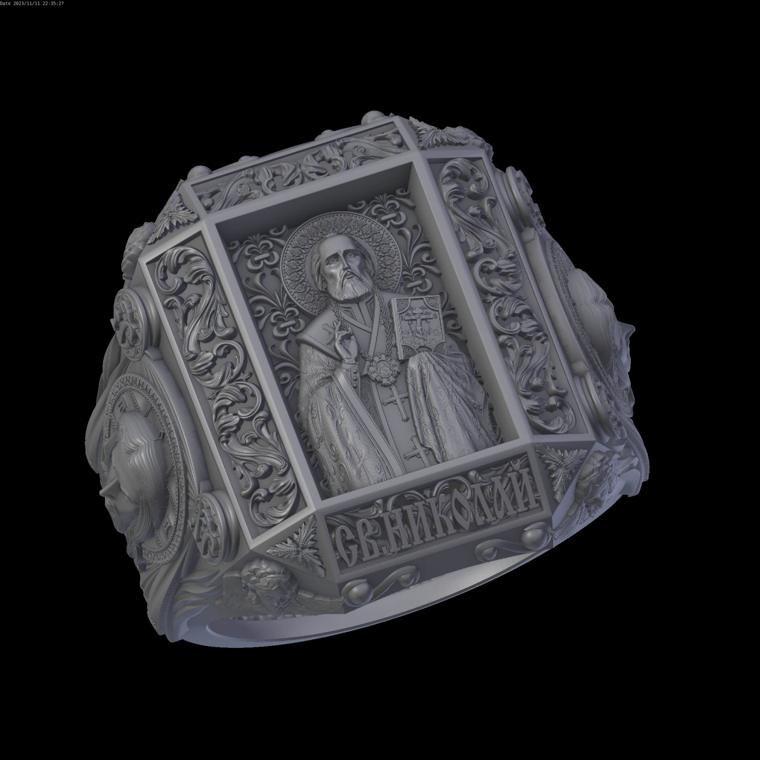 Relief 3D Print Model .c4d .max .obj .3ds .fbx .stl .blend 