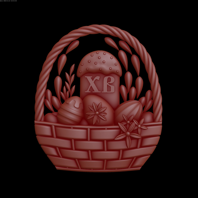 Relief 3D-Druckmodell .c4d .max .obj .3ds .fbx .stl .blend 