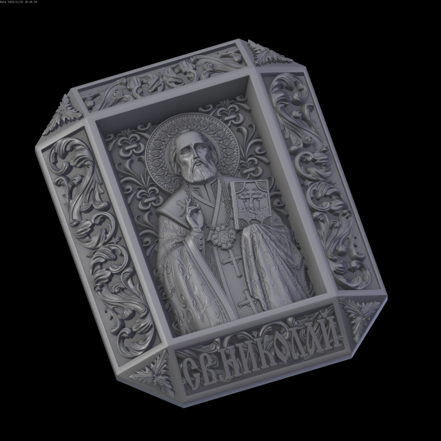 Relief 3D Print Model .c4d .max .obj .3ds .fbx .stl .blend 
