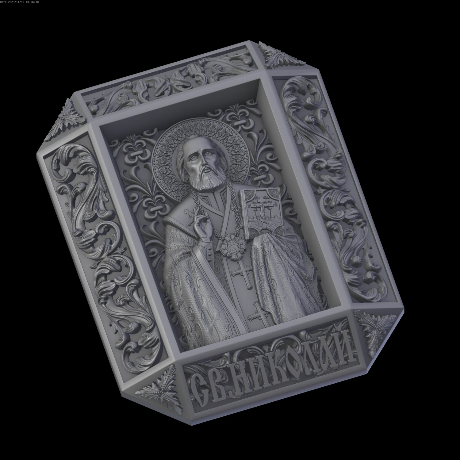 Relief 3D Print Model .c4d .max .obj .3ds .fbx .stl .blend
