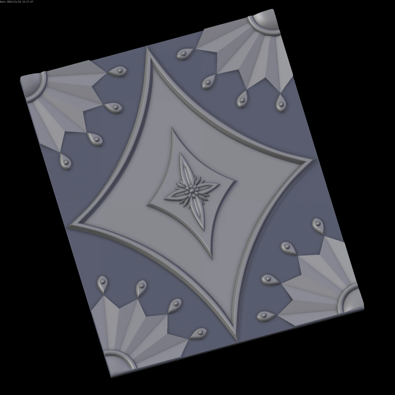 Relief 3D Print Model .c4d .max .obj .3ds .fbx .stl .blend 