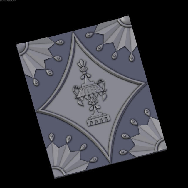 Relief 3D प्रिंट मॉडल .c4d .max .obj .3ds .fbx .stl .blend 