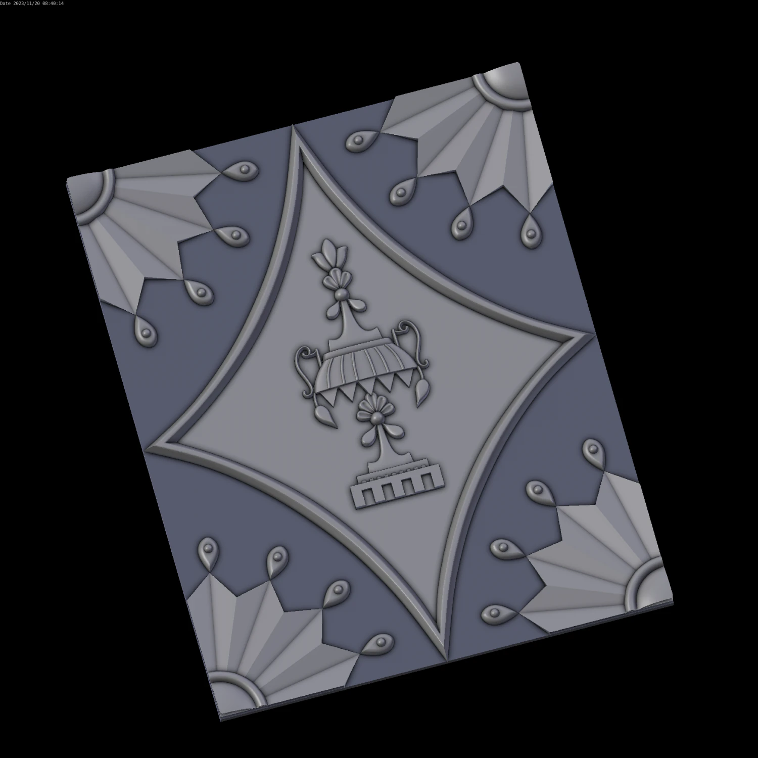 Relief 3D Print Model .c4d .max .obj .3ds .fbx .stl .blend