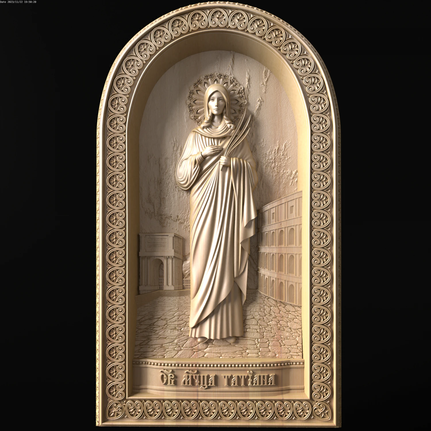 Relief 3D Print Model .c4d .max .obj .3ds .fbx .stl .blend