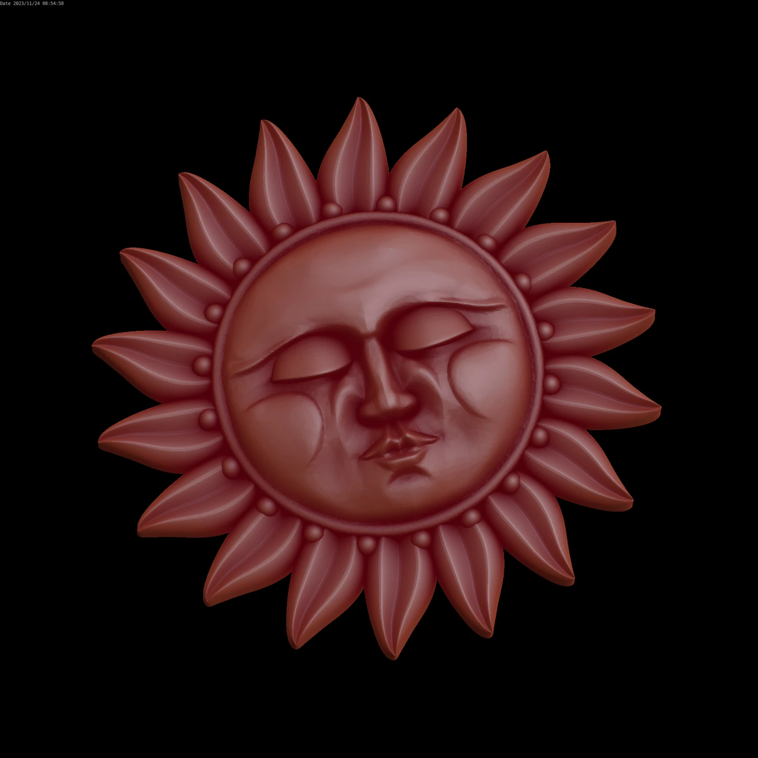 Relief 3D Print Model .c4d .max .obj .3ds .fbx .stl .blend 