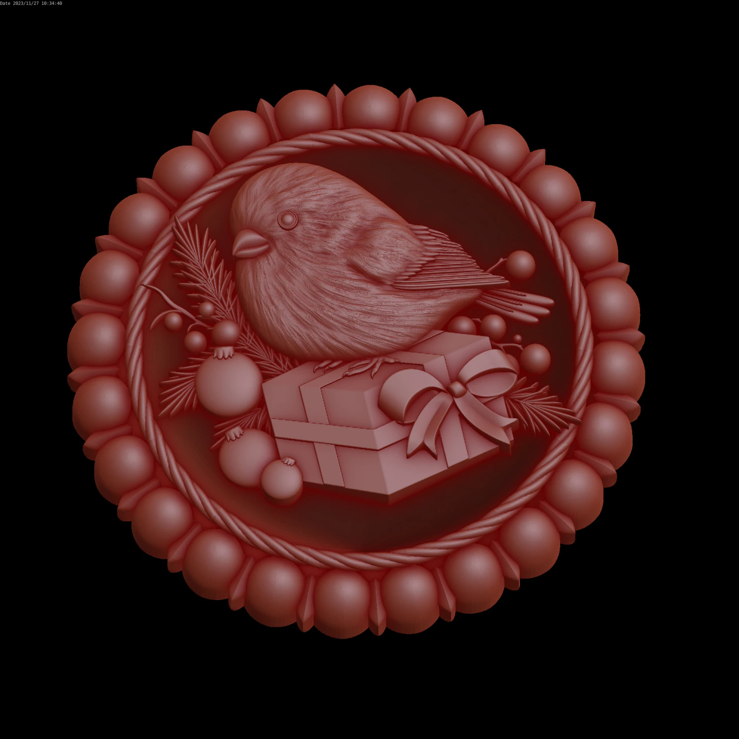 Relief 3D Print Model .c4d .max .obj .3ds .fbx .stl .blend