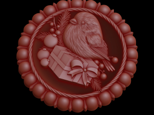 Relief 3D-printmodel