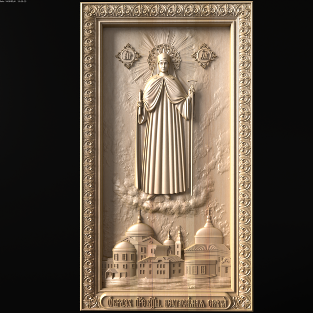 Relief 3D Print Model .c4d .max .obj .3ds .fbx .stl .blend 