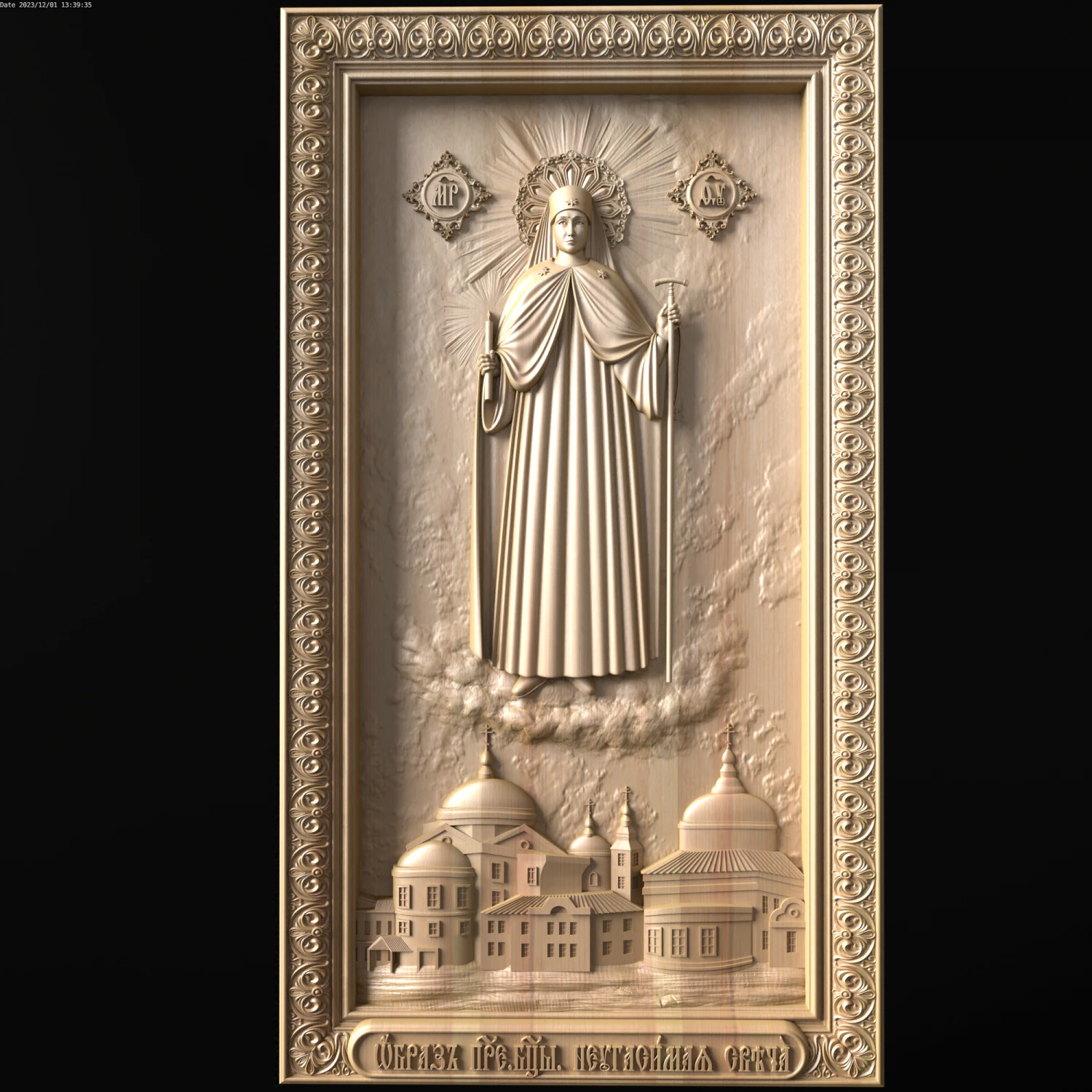 Relief 3D Print Model .c4d .max .obj .3ds .fbx .stl .blend 