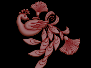 Relief 3D-printmodel