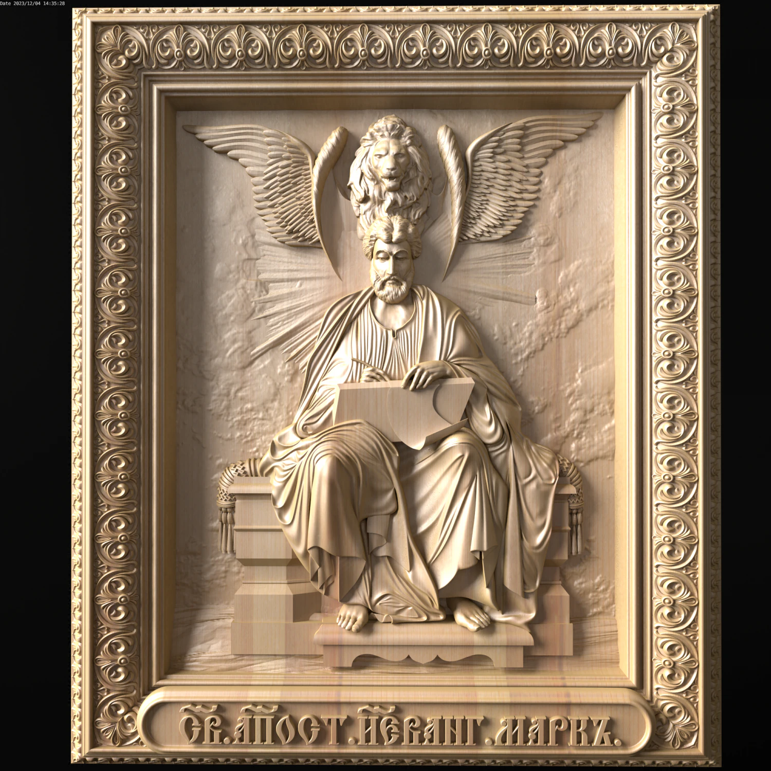 Relief 3D Print Model .c4d .max .obj .3ds .fbx .stl .blend