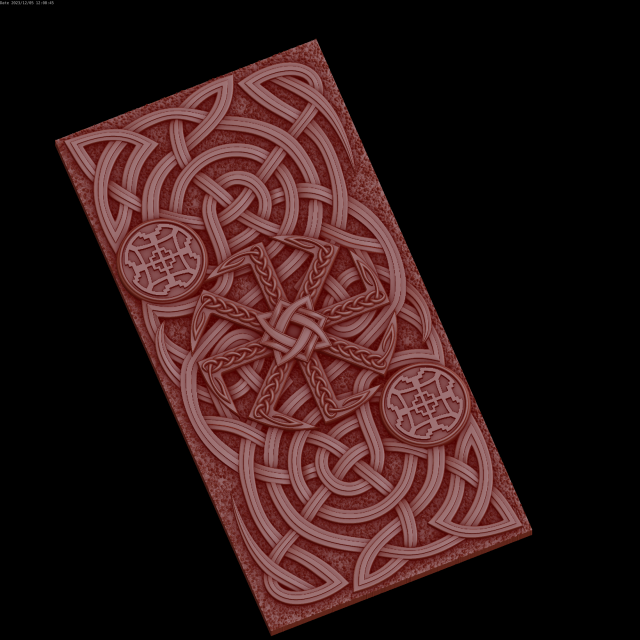 Relief 3D Print Model .c4d .max .obj .3ds .fbx .stl .blend 