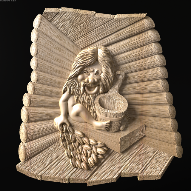 Relief Modello di stampa 3D .c4d .max .obj .3ds .fbx .stl .blend