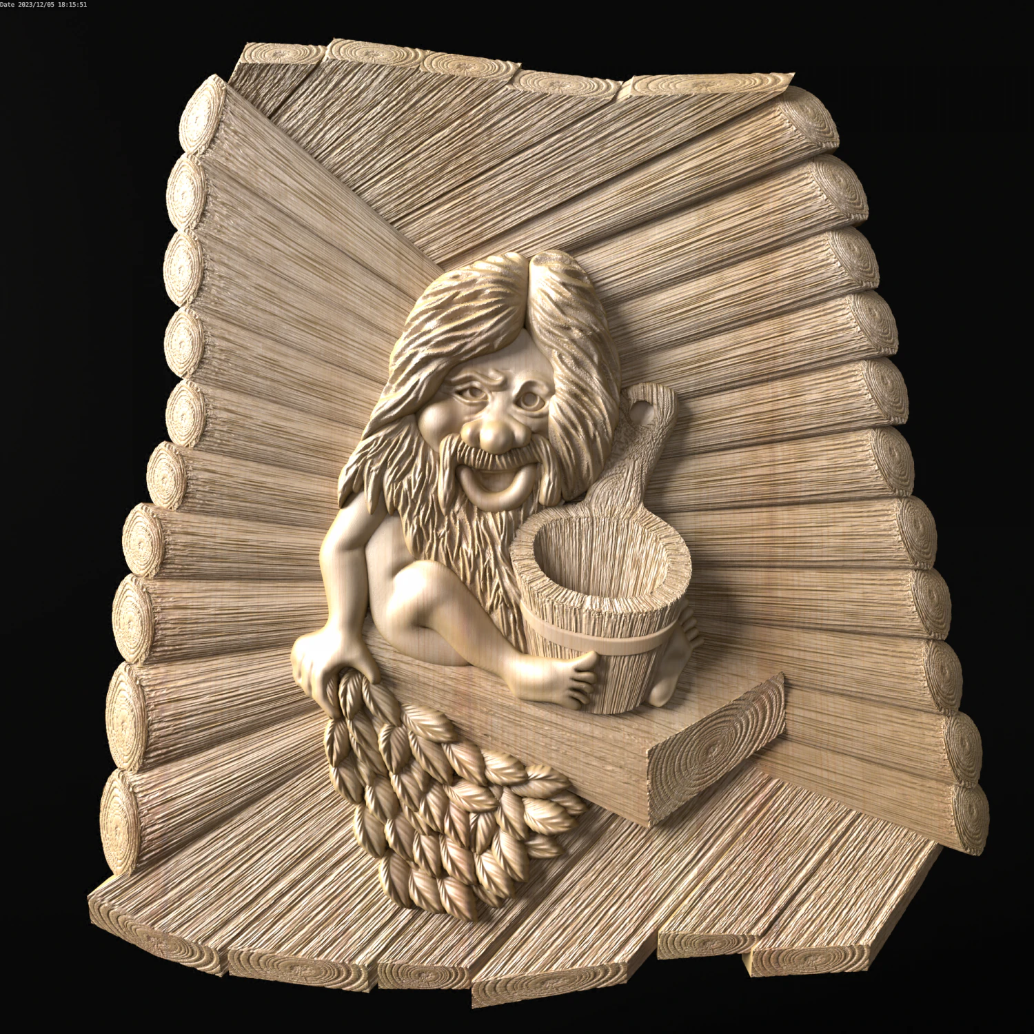 Relief 3D Print Model .c4d .max .obj .3ds .fbx .stl .blend 